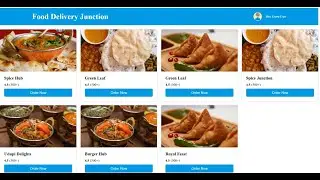 Demo of food delivery angular spring boot aws rds ec2 mongodb microservices project hosted on AWS