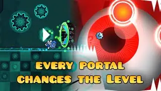 Geometry Dash but Every Portal Changes the Level