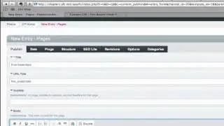 1.4 Creating sub pages