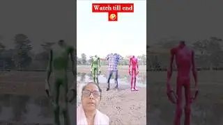 GREEN OR RED 2 ALIEN VS MAN 👨 CORRECT HEAD MATCHING FUNNY MAGICAL  VIDEO 😝#shorts #viralreels #vfx