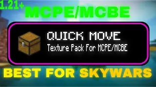 Quick Move Texture Pack For MCPE/MCBE (1.21+)