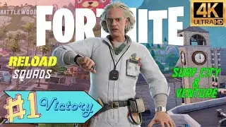 Fortnite Reload Squads #1 with Doc Brown December 29th 2025 - Build & Zero Build 4K