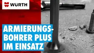 Wenn&rsquo;s hart auf hart kommt: W&uuml;rth Armierungsbohrer Plus im Einsatz! 💥💪 #WerkzeugF&uuml;rProfis