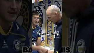 It's ON between Jake and Brad Arthur! 🥊 #shorts | NRL on Nine