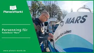 Herstellung einer passgenauen Hafenpersenning f&uuml;r hochseetaugliches 🌊 Ruderboot Mars | PlanenMarkt