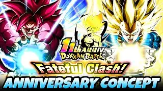 MASSIVE 11th ANNIVERSARY CONCEPT PART 2 CELEBRATION! Daima SSJ4 Goku SSJ3 Vegeta | DBZ Dokkan Battle