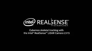 Skeletal Tracking with LiDAR Camera L515 demo