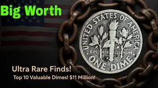 5 Roosevelt Dimes Worth a Fortune 😲 Hidden Coins Making People Rich in Today&rsquo;s Auction Market