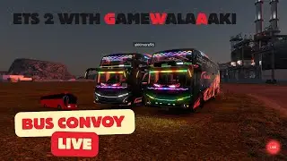 🚛 ETS2 LIVE | Indian Convoy + Bus & Truck Mods | RaxGamzee Community