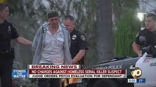Homeless killings suspect to undergo mental exam