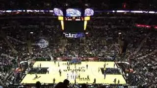 Golden State Warriors @ San Antonio Spurs / April 2, 2014 / AT&T Center, Section 224