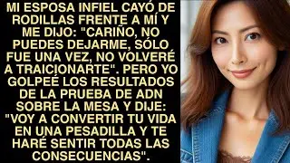 Mi Esposa Infiel Cayó De Rodillas Frente A Mí Y Me Dijo: 