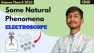 Electroscope | Some Natural Phenomena Class 8 Science | What is electroscope class 8 science