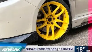 🚗 *SUBARU WRX STI GRF | WORK CR KIWAMI 18&rdquo;* 🚗