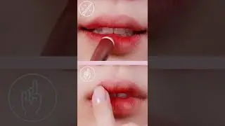 Easy to make gradient lips💄 #kbeauty #shorts #immeme #makeup