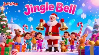 Jingle Bell Jingle Bell | Fun Christmas Song for Kids | Jollypop Nursery Rhymes