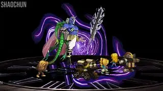 BLUE KILLS HELL'S LORD IN 3 TURNS MAKES ABYSS LORD CRY: SAGA FRONTIER REMASTERED
