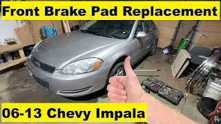 Замена передних тормозных колодок для Chevy Impala 06 07 08 09 10 11 12 13 2006 2007 2008 2009 20...