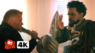 Love Hurts (2025) 4K - Giant Silverware Fight Scene | Movieclips