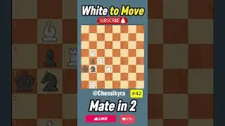 The Ultimate Mate in 2 Test! #chesspuzzle #chessproblem #mateintwo