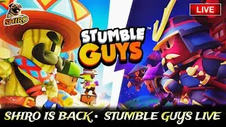 🔴STUMBLE GUYS LIVE WITH SHIRO #ytshorts #youtubeshorts #shorts #gaming #yt #stumbleguys #trending