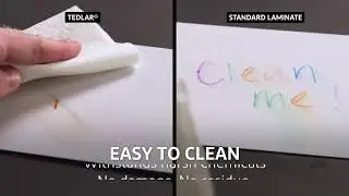 General Formulations Tedlar&reg; Clear Overlaminate for Indoor Surfaces