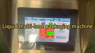 Multi Lanes Small Liquid Filling Ketchup Mayonnaise Paste Sauce Honey Stick Sachet Packing Machine