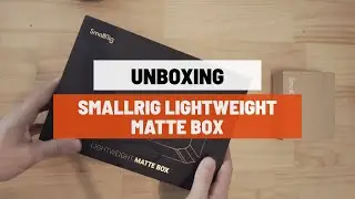Smallrig Lightweight Matte Box - Unboxing