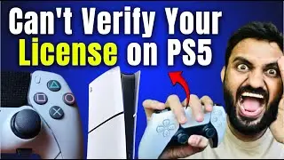 How to Fix Can't Verify Your License on PS5 ⚡#playstation5 #ps5