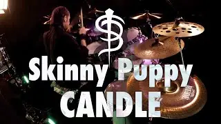 Skinny Puppy - Candle - Drum Playthrough - live studio session by Justin Bennett