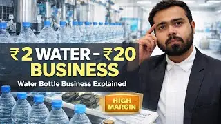 How to start water plant business 2026 India