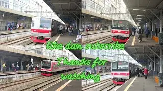 Kompilasi KRL Commuter Line Di stasiun Rawa Buntu || JR 205, MARCHEN,TM 6000