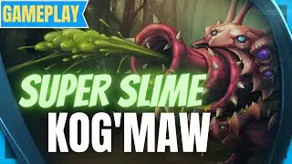SUPER SLIME KOG'MAW - Ability Power Kog'Maw Mid Gameplay - How to AP Kog'Maw Mid s11