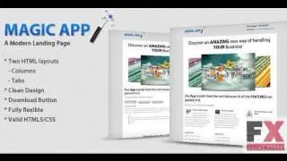 Preview MagicApp - Modern Landing Page LandingPages Landing