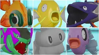 FISH POKEMON TEAM! Magikarp,Tatsugiri, Basculegion Moveset Pokemon Scarlet and Violet WiFi Battle