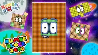 Numberblock Puzzle Tetris Game 2400 ASMR SPACE Fanmade Animation