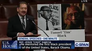 Floor Speech in honor of Timuel Black