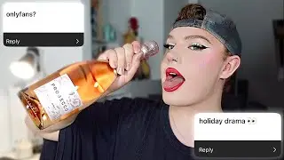 a VERY tipsy get ready with me
