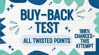 BUY BACK OF SECURITIES ⚡CA INTER ACCOUNTS✨ CA INTER IN TAMIL⚡SEPT 2025/JAN 2026/ MAY 2026✨