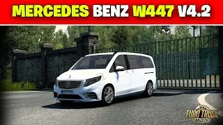Mercedes-Benz W447 V-Class V4.2 - ETS2 1.47