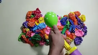 Rainbow Balloon Pop Show - ASMR For Adults & Teens #poppballons #unboxing #asmr