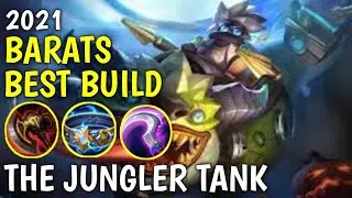 BARATS BEST BUILD 2021 | TOP 1 GLOBAL BARATS BUILD | BARATS BARATSTEIN GAMEPLAY - MLBB