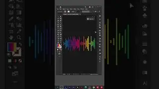 How to create Digital Sound Wave Equalizer in illustrator