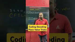 Coding Decoding Place Value | Reasoning Short Tricks