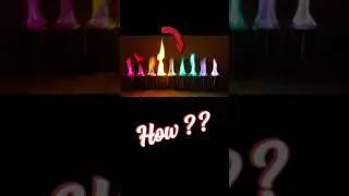 Why is this Fire GREEN? 🧪🤔 (Boric Acid Experiment) #shorts #chemicalengineering #science