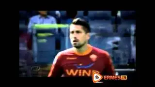 Marco Borriello with As Roma
