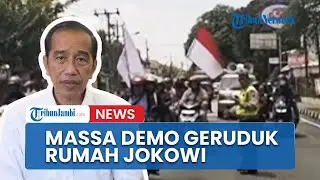 Detik Detik Massa Demo Geruduk Rumah Jokowi Di Solo: RI Dijajah China, Tangkap Mulyono