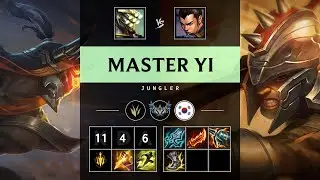 Master Yi Jungle vs Xin Zhao - KR Challenger Patch 25.13