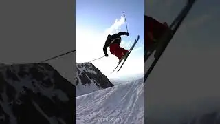 This skiing trick is so creative 🔥👑 | #shorts