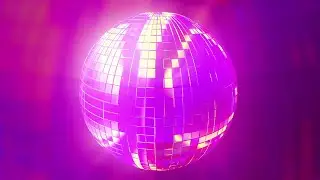 Pink Disco Ball &ndash; 10H Soft Glow 4K Visual Loop | Elegant Party Background & Chill Ambience
